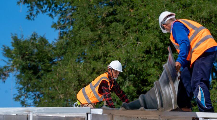 Professional metal roof installation in Bliss, NY